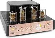 Fenton TA60 HiFi Stereo Valve Tube Amplifier with Bluetooth, Home Audio Amplifier for HiFi System, Bluetooth Stereo Connectivity, HiFi Valve Amplifier, HiFi Tube Amp, Home Stereo Amplifier