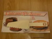 Vintage Cake Pie Cutter Server NOS Free US Shipping