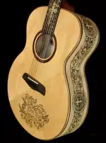 Blueberry Handmade Twelve String Acoustic Guitar Faith Motif Pre-Order 90 Days