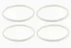 4 PCS Set Gasket Rubber O-Ring For Nutri Ninja 6 Fins, 5 Fins Blender Blade Part