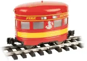Bachmann 96287 G Fire Rescue Eggliner with Flashing Roof Light