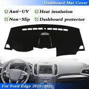 For Ford Edge 2015-2019 Dash Mat Dashboard Mat Sun Cover Pad Car Interio A (for: Ford)