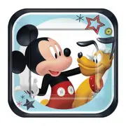 Mickey Mouse on the Go Small Paper Plates (Pack of 8)