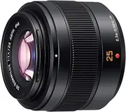 Panasonic LUMIX G Series 25mm F1.4 Micro Four Thirds Leica DG Summilux Fixed Focal Length Camera Lens with Nano Surface Coating (H-XA025GC)