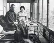 Tokyo Japan Portrait Composure Sitting quiet composure their ho- 1962 Old Photo