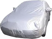 Car Cover Dust-Proof Waterproof Scratch Resistant UV Resistant Sunshade Covers Multiple Sizes for Car Covers Auto Accessories(Medium)