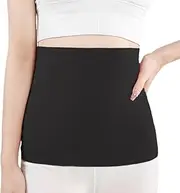 Xvilmaun Abdominal Support Binder | Belly Wrap Protector Stomach Abdominal Waist Straps,Soft Comfortable Stomach Support Belt for Hospitals, Home Use