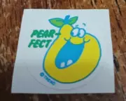 Rare Vintage Scratch and Sniff Stinky Matte Trend Stickers - Pearfect Pear