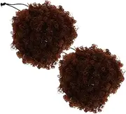 LIFKOME Stylish Wig Bun Shaper Hair Bun Maker Clip in Hair Extension Ponytail Holder