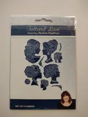 Tattered Lace SET OF 6 CAMEOS Dies 445714