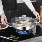 32/34/36cm Honeycomb Pot Non-stick Frying Pan Wok Pan Gas Induction Cooker