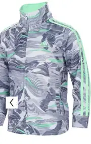 New adidas boys tricot track Jacket size 18/20