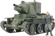 Tamiya 35318 1/35 WWII Finnish Army Assault Gun BT-42 Military Tank Model Kit JP