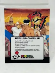 New Old Stock SNK NEO GEO ORIGINAL MINI MARQUEE Fatal Fury
