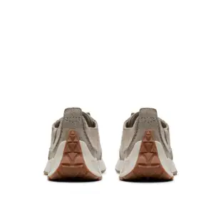 【Clarks】男鞋 Craft Speed. 運動百搭真皮幾何感休閒鞋 運動鞋(CLM76158C)