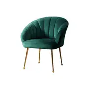 Armchair Lounge Chair Armchairs Accent Chairs Velvet Sofa Couch - Green