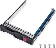 Hard Drive Caddy 2.5"NVMe SSD Tray Caddy Compatible for HP Proliant G10 Gen10 727695-001 DL360 DL380 DL385 DL325 ML350 Servers,Hard Drive Bracket with 4 Mount Screws ﻿