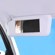 2 Pack Car Sun Visor Makeup Mirrors, Auto Self-Adhesive HD Glass Cosmetic Vanity Mirror for Vehicle Travel, Automotive,Truck,SUV