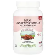 Maxi Health, Maxi Cinnacaps Complex™ With Berberine, 60 Maxicaps
