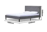 BRIGITTA Queen Bed