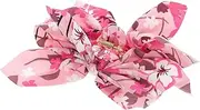 Beaupretty Vintage Bowknot Hair Claw Clip Double Sided Flower Hair Accessories for Women for Casual and Formal Styles