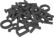 Totority 1 Magnet Letters Letters for Classroom Alphabet Magnets Preschool Alphabet Letters Letters and Board Alphabet Decorative Magnet Foam Black