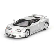Mini GT 1/64 Bugatti EB110 GT Grigio Chiaro LHD Diecast Scale Model Car MGT00704