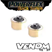 Powerflex Black Front Arm Rear Bushes (Caster Adjust) Fiat 500 07- PFF16-502GBLK