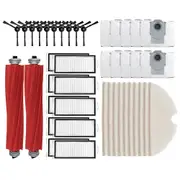 For Q8 Max/Q8 Max+ Robot Vacuum Cleaner Main Side Brush HEPA Filter Mop Cloths Rag Dust Bag Accessories Spare