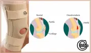 Solace Care Knee Muscle & Joints Strain & Fatigue Relief Adjustable Brace 1PC UK