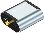 NUOBESTY 1 Set Audio Converter Fiber Optic Audio Converter Digital Gilded