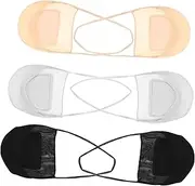 [QWDSGFWS] 6 Pairs Invisible Socks Seamless Socks Sling Back Socks Women No Show Socks Thin Ankle Socks Women Summer Socks Half Socks Girl Boat Socks Womens Socks Liner Socks Thin Socks Nylon/1302