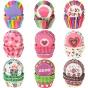 50Pcs Color Random Muffin Cupcake Paper Cups Cupcake Liner Baking Muffin Box Cup