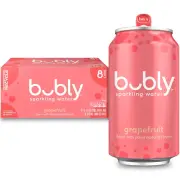 Sparkling Water, Grapefruit, Zero Sugar & Zero Calories, Seltzer Water, 12 Fl Oz