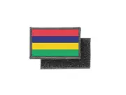 akachafactory Patch ecusson prints flag badge Mauritius