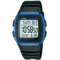在飛比找PChome24h購物優惠-CASIO 精巧數位運動錶(藍框)
