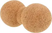 Hand Massager Cork Roller Ball Ball for Massaging Back Massagers Yoga Roller Light Brown Cork