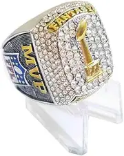 guancrown Fantasy Football Championship Ring - FFL Champion Ring with box