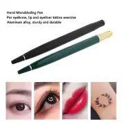 2PCS Microblading Pen Aluminum Alloy Semi Permanent Manual Tattoo Pen For Ey CHW
