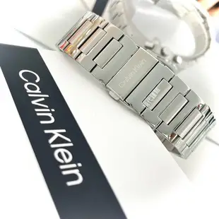 【CALVIN KLEIN】經典黑面質感經典三眼男錶 CK25200459 44mm 現代鐘錶