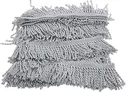 SEWACC 1Roll Decorative Sewing Fringe Trim for Curtain DIY Versatile Tassel Trim for Home for Edging Cushions Valances and Sofa Covers Grey for Tailor Shops