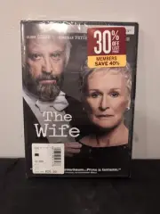 The Wife (DVD, 2018)GLENN CLOSE JONATHAN PRYCE