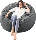 Bean Bag Chairs for Adults - Memory Foam Furniture Beanbag Chair - Kids/Teens So