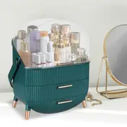 Ilus Makeup Storage Case Cosmetic Organiser Drawer Jewellery Stand Holder Green