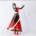 【TWD 】2021新款藏族舞蹈表演服裝女少數民族服飾成人蒙古族大擺中國風
