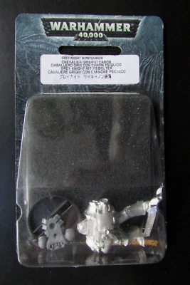 OOP Citadel / Warhammer 40k Daemonhunters Marine Grey Knight Psycannon BNIB