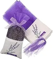 Sosoport Fragrance Sachet Bags 30pcs Lavender Sachet Bags for Wardrobe Dry Classic Porcelain Embroidery Easy to Carry
