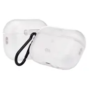 Case Mate CM050314 Tough Case with Carabiner Clip for AirPods Pro/Pro (2nd Gen) - Clear