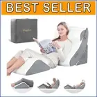 Versatile Wedge Pillow Set with Travel Bag - Ergonomic Support for Healing