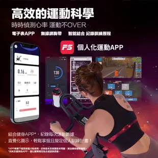 WELLCOME好吉康 AXEFIT 征服者後驅式磁控飛輪車 動感單車自行車 2.5倍磁阻 鋁合金飛輪盤 健身車